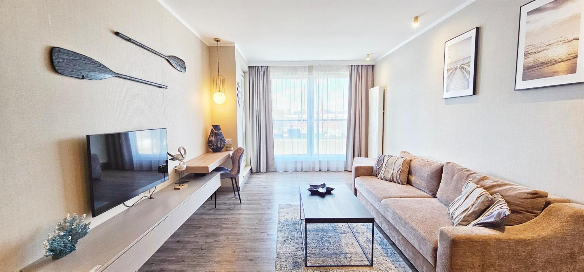 Holiday Home Bel Mare 317E Z Balkonem Miedzyzdroje Kültér fotó