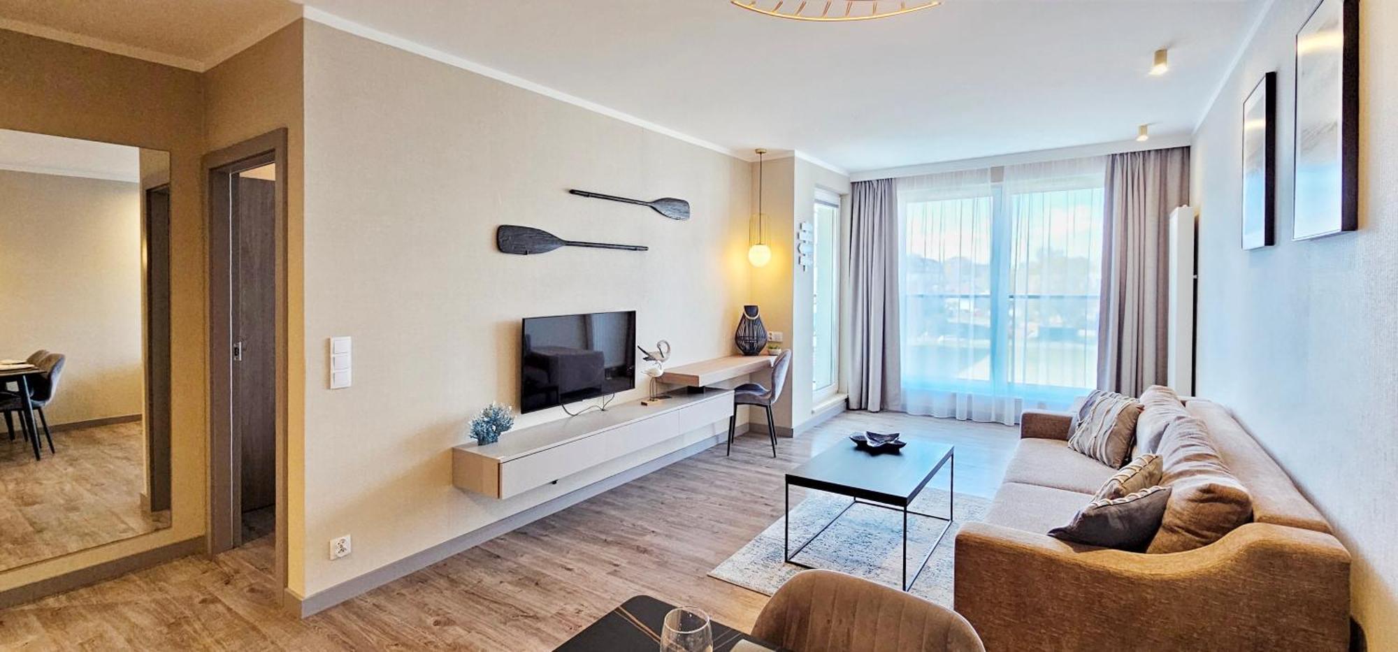 Holiday Home Bel Mare 317E Z Balkonem Miedzyzdroje Kültér fotó
