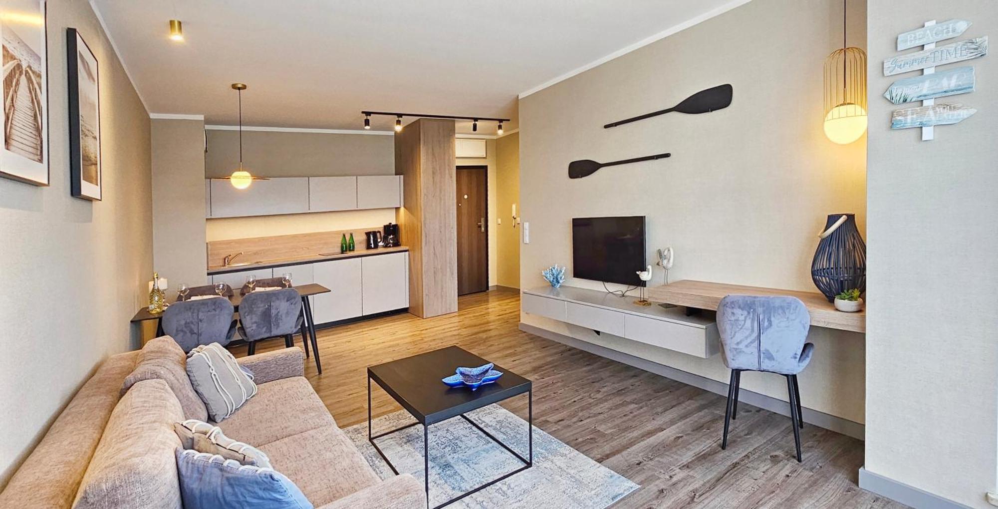 Holiday Home Bel Mare 317E Z Balkonem Miedzyzdroje Kültér fotó