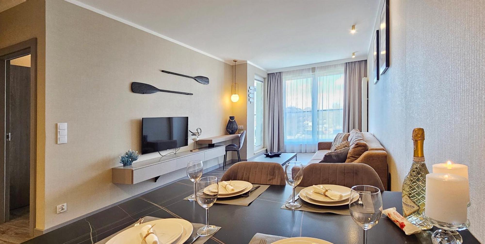 Holiday Home Bel Mare 317E Z Balkonem Miedzyzdroje Kültér fotó